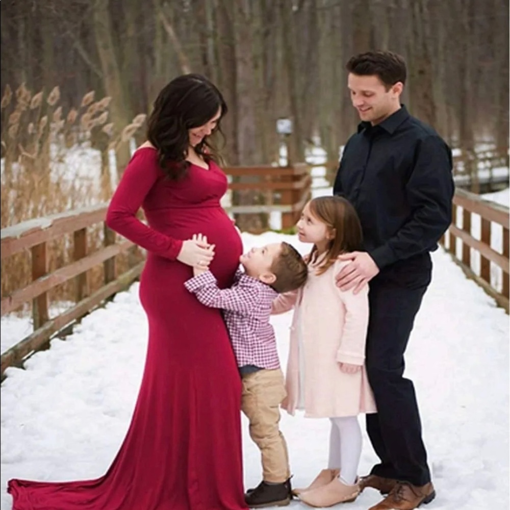 Maternity Photo Shoot Gown